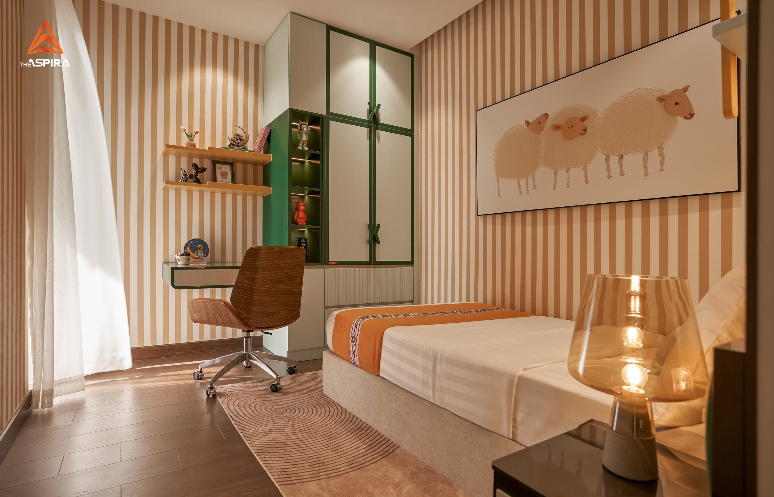 Căn hộ Aspira 2 phòng ngủ Căn hộ Aspira 2 phòng ngủ