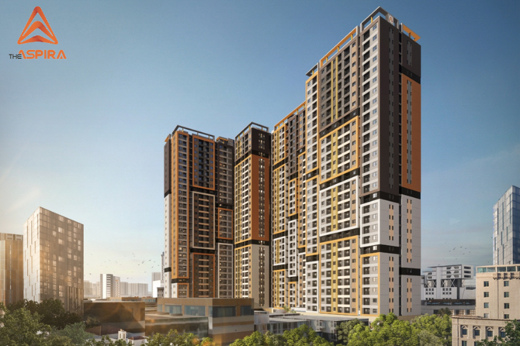 Phối cảnh căn hộ The Aspira Dĩ An