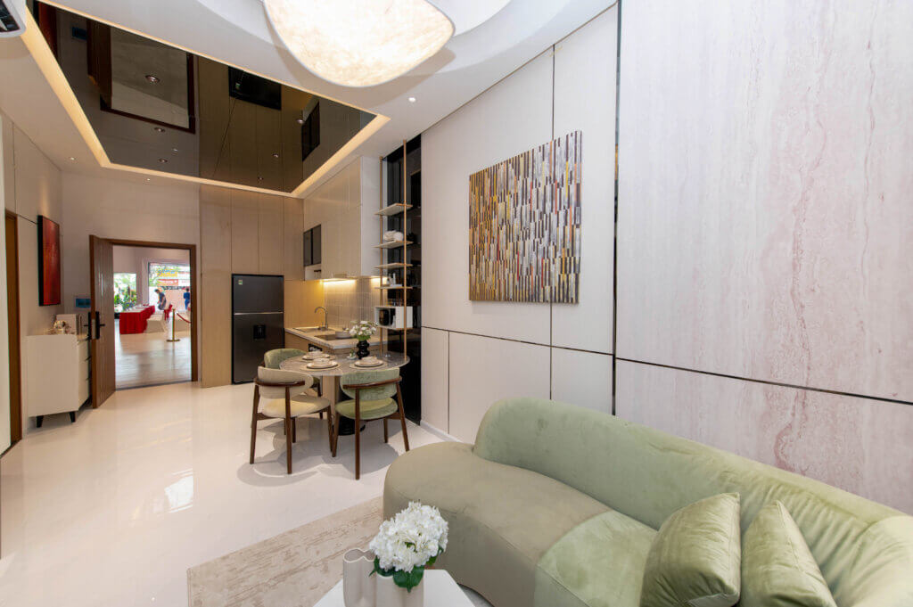 Căn hộ mẫu Fresia Riverside