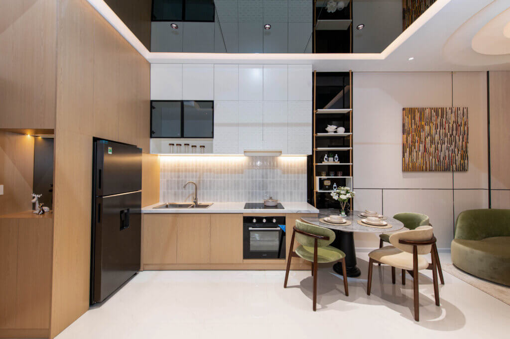 Căn hộ mẫu Fresia Riverside