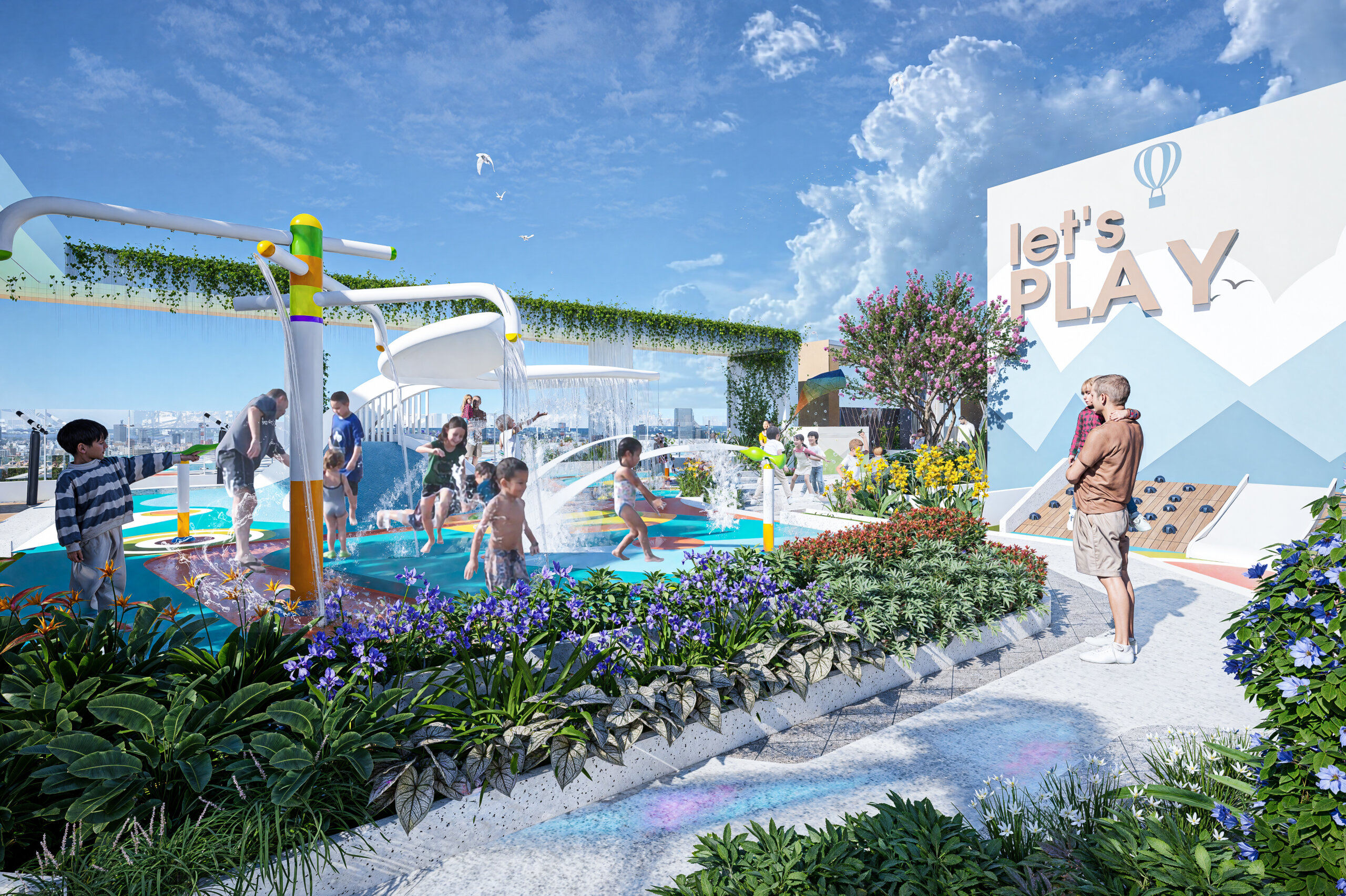 Rainbow Town Tiện ích căn hộ The Aspira