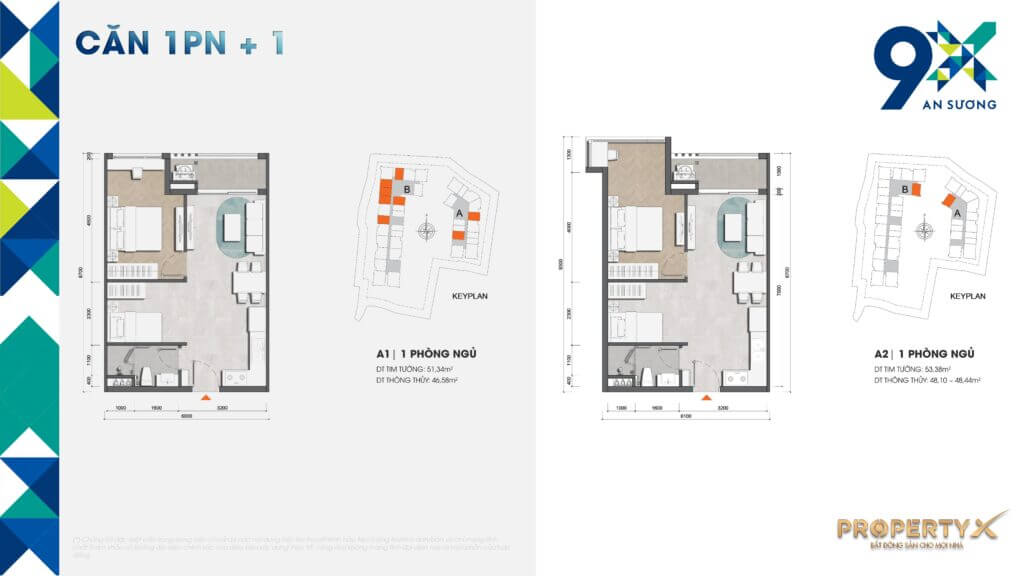 Căn hộ 9X An Sương - thiết kế studio