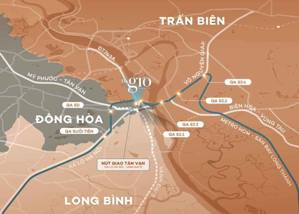 Lợi thế của The Gió Riverside sau khi Dĩ An sáp nhập TP HCM