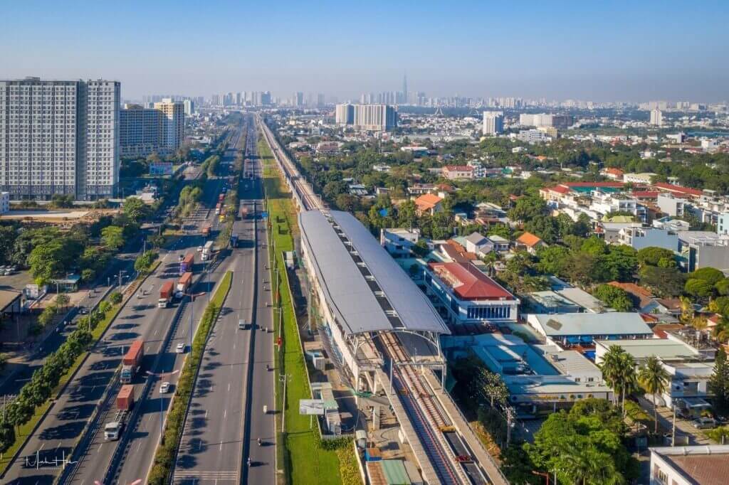 Tuyến metro Bến Thành - Suối Tiên giúp người dân di chuyển từ TP Thủ Đức đến trung tâm TP.HCM khoảng 15-20 phút